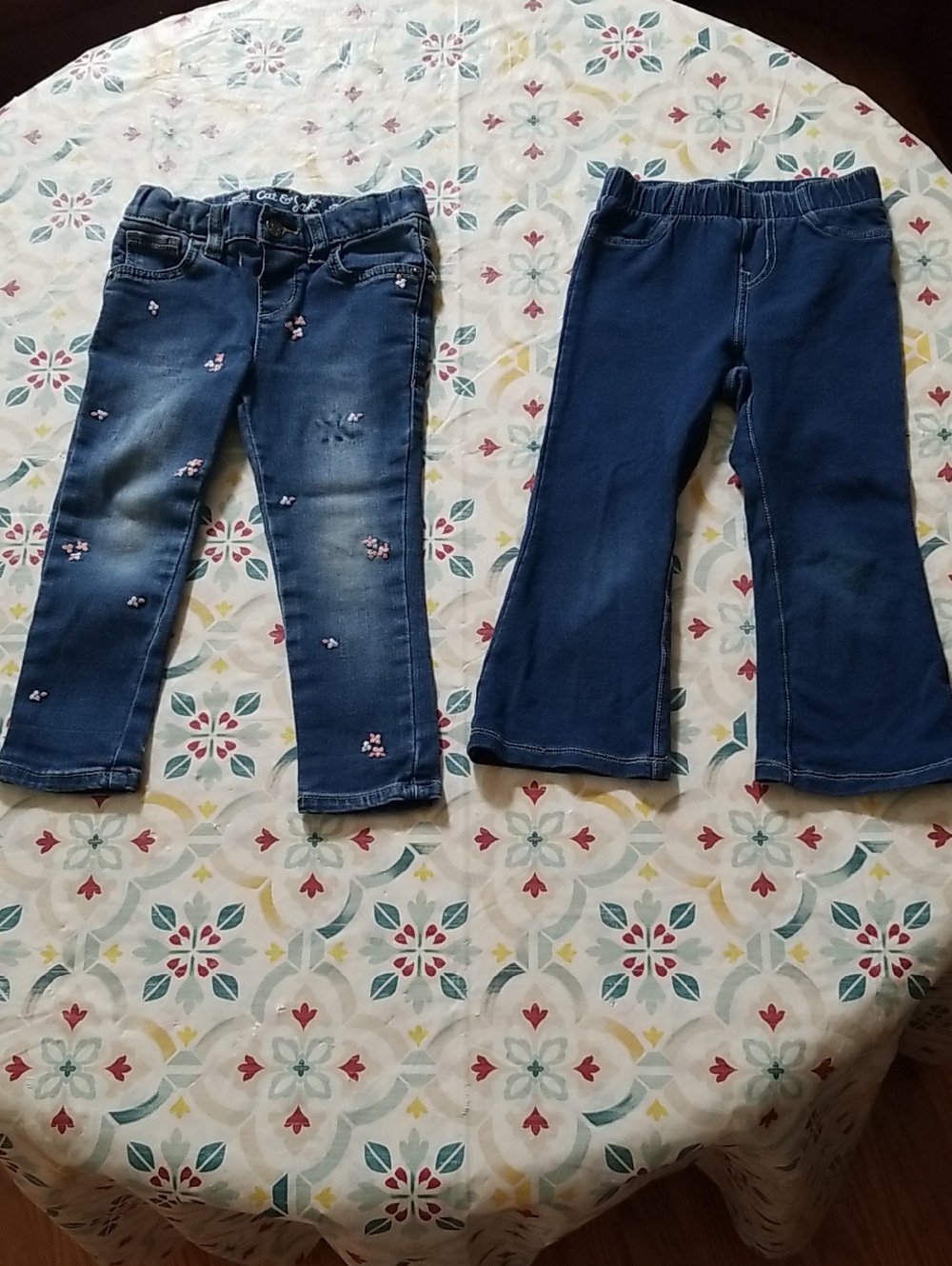 Bundle Of Two Cat & Jack Blue Jeans - Size 3T